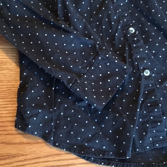 Black and white polka dot top - Picture 3 of 4